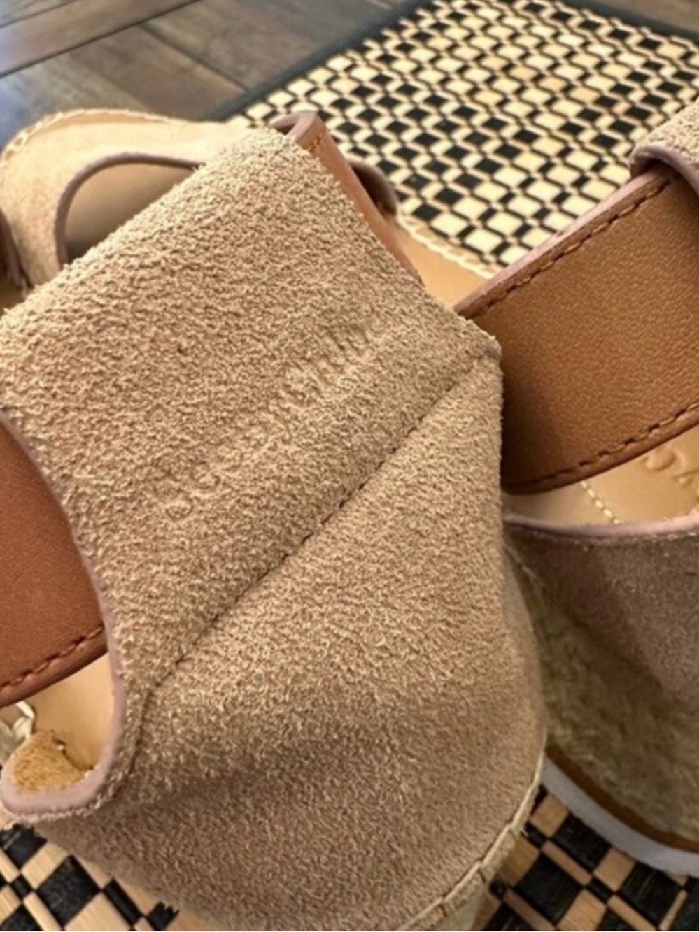 See by Chloé Glyn Platform Espadrille Wedge Sandals Women’s Size 7 (EU 37) - Picture 6 of 13